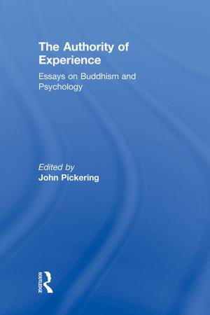 Cover of the book The Authority of Experience by Mangai Natarajan