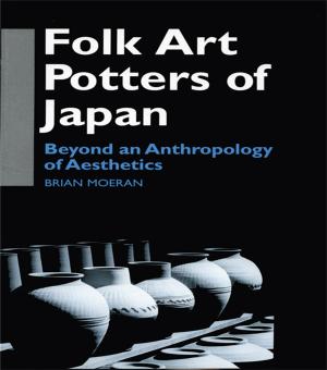Cover of the book Folk Art Potters of Japan by L. T. Hobhouse