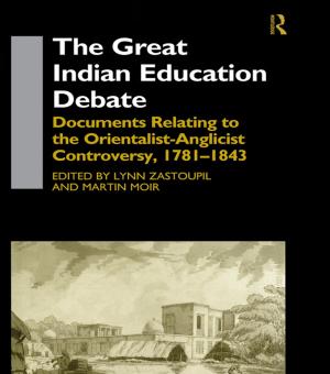 Cover of the book The Great Indian Education Debate by 