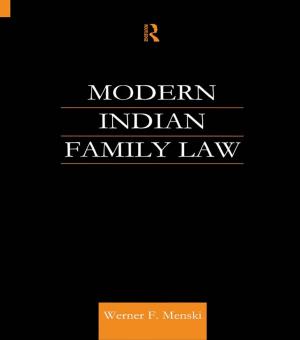 Cover of the book Modern Indian Family Law by A. C. Pigou