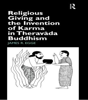 Cover of the book Religious Giving and the Invention of Karma in Theravada Buddhism by Hsieh Ping-Ying