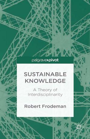 Cover of the book Sustainable Knowledge by N. Genetay, Y. Lin, P. Molyneux, Xiaoqing (Maggie) Fu