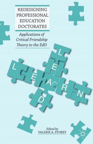 Cover of the book Redesigning Professional Education Doctorates by B. Slonecker