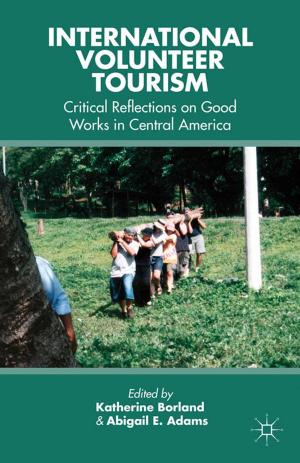 Cover of the book International Volunteer Tourism by E. Sadlack