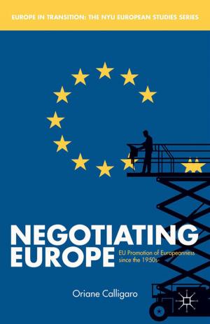 Cover of the book Negotiating Europe by A. González
