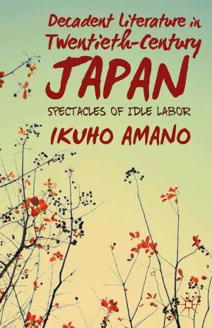 Cover of the book Decadent Literature in Twentieth-Century Japan by M. Ashraf