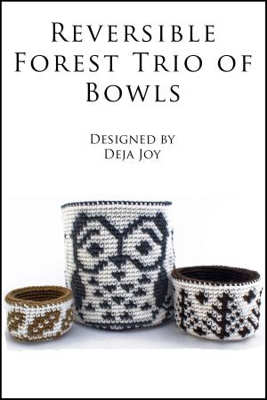 Book cover of Reversible Forest Trio of Bowls