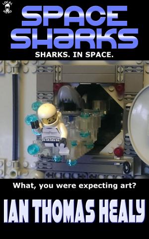 Cover of the book Space Sharks by Scott Bachmann, Frank Byrns, Marion G. Harmon, Warren Hately, Drew Hayes, Ian Thomas Healy, Hydrargentium, Michael Ivan Lowell, T. Mike McCurley, Landon Porter, R.J. Ross, Cheyanne Young, Jim Zoetewey