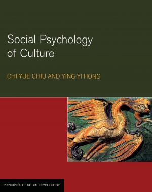 Book cover of Social Psychology of Culture