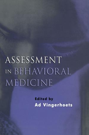 Cover of the book Assessment in Behavioral Medicine by Janice Mann