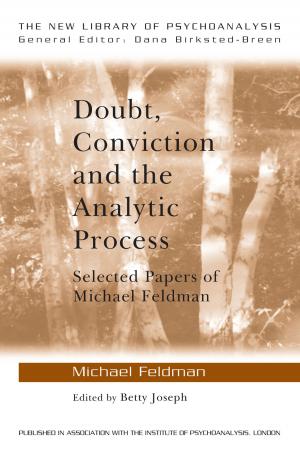 Cover of the book Doubt, Conviction and the Analytic Process by Frank Ackerman, Elizabeth A. Stanton