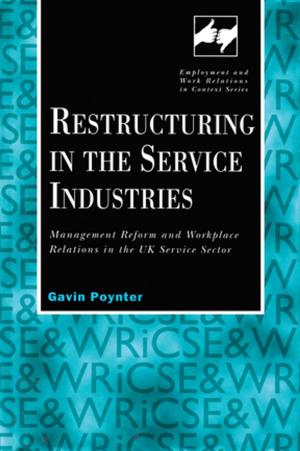 Cover of the book Restructuring in the Service Industries by Neville Symington