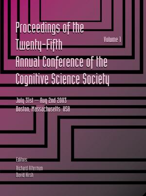 Cover of Proceedings of the 25th Annual Cognitive Science Society