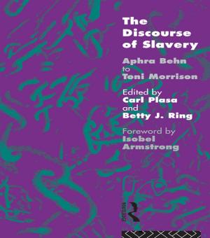 Cover of the book The Discourse of Slavery by Lori G. Beaman