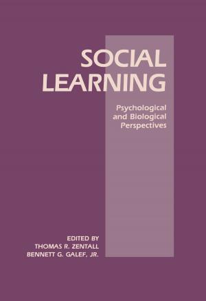 Cover of the book Social Learning by Jean Clandinin, Vera Caine, Sean Lessard, Janice Huber