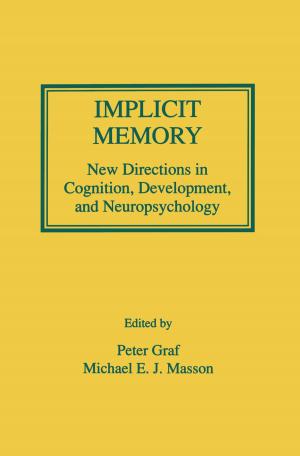 Cover of the book Implicit Memory by Hui-yu Caroline Tsai