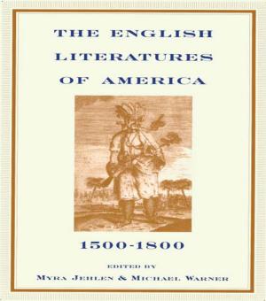 Cover of the book The English Literatures of America by Judith Kalik, Alexander Uchitel