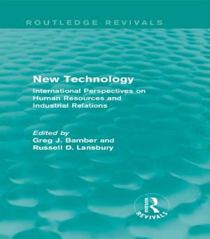 Cover of the book New Technology (Routledge Revivals) by Sandra Costa Santos, Nadia Bertolino, Stephen Hicks, Camilla Lewis, Vanessa May