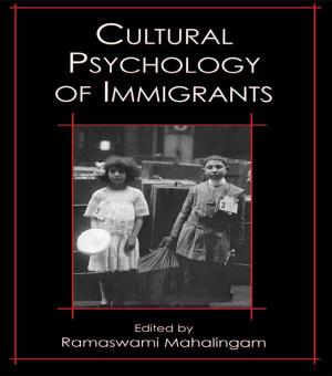 Cover of Cultural Psychology of Immigrants