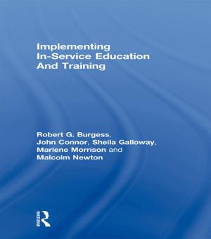 Cover of the book Implementing In-Service Education And Training by Stanley Bonner