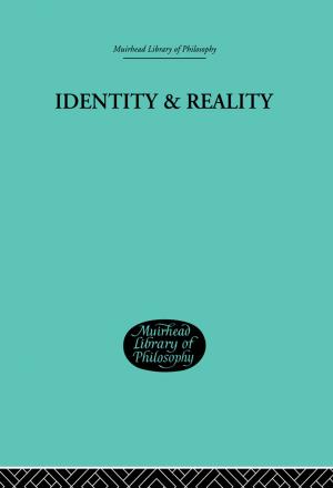 Cover of the book Identity & Reality by Gerald M. Berkowitz
