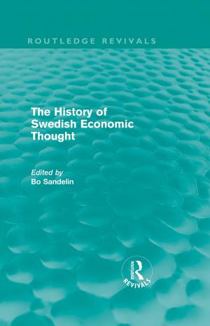Cover of the book The History of Swedish Economic Thought by Richard Mattessich