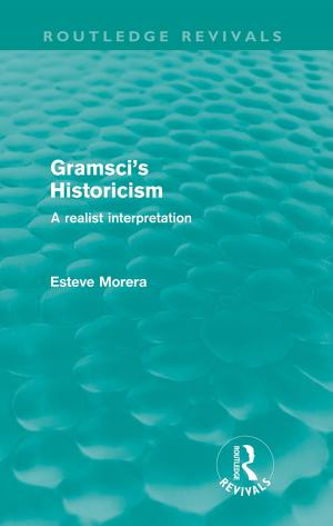 Cover of the book Gramsci's Historicism by Stephen Morse, Dongyong Zhang, Uma Kambhampati