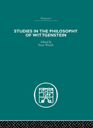 Cover of the book Studies in the Philosophy of Wittgenstein by Sara Meadows