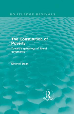 Cover of the book The Constitution of Poverty (Routledge Revivals) by Manfred Malzahn