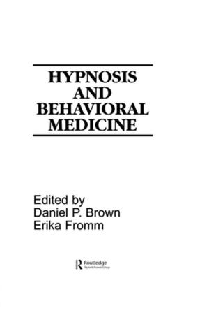 Book cover of Hypnosis and Behavioral Medicine