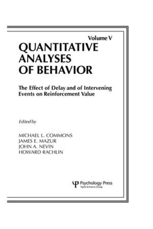 Cover of the book The Effect of Delay and of Intervening Events on Reinforcement Value by W. Montgomery Watt