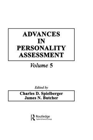 Cover of Advances in Personality Assessment