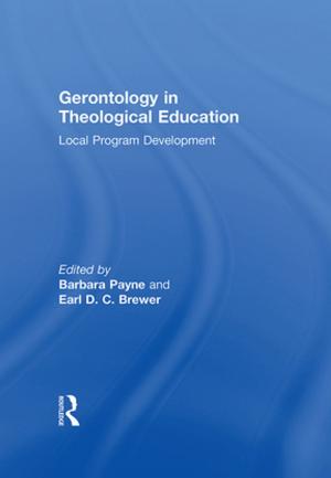 Cover of the book Gerontology in Theological Education by Shana Priwer, Cynthia Phillips