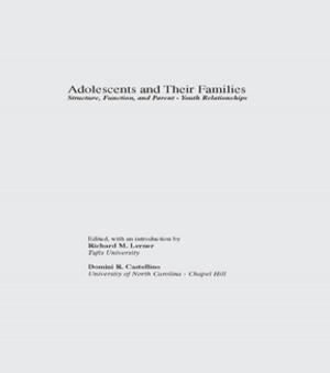 Cover of the book Adolescents and Their Families by 