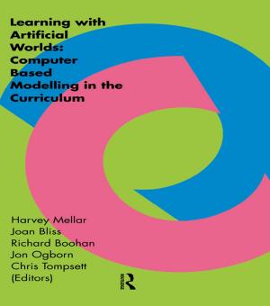 Cover of the book Learning Within Artificial Worlds by Peter Jarvis
