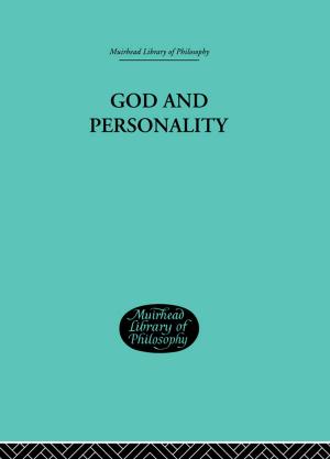 Cover of the book God and Personality by Brian Gee, edited by Anita McConnell