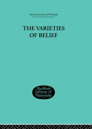 Cover of the book Varieties of Belief by Jean McNiff