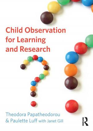 Cover of the book Child Observation for Learning and Research by 