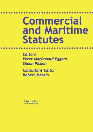 Cover of the book Commercial and Maritime Statutes by Teun A. van Dijk