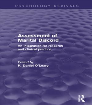 Cover of the book Assessment of Marital Discord (Psychology Revivals) by Joel Spring