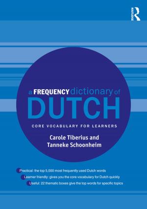 Cover of the book A Frequency Dictionary of Dutch by Pieke