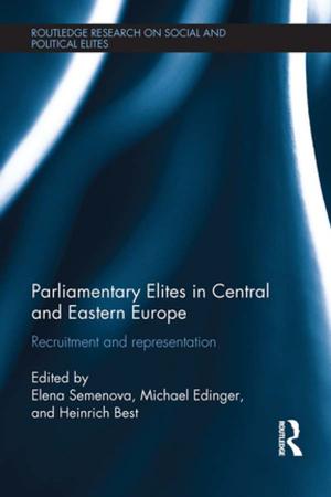 Cover of the book Parliamentary Elites in Central and Eastern Europe by Clint Jones, Cameron Ellis