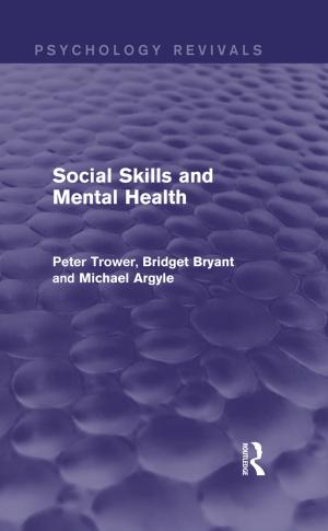 Book cover of Social Skills and Mental Health (Psychology Revivals)