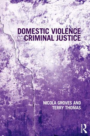 Book cover of Domestic Violence and Criminal Justice