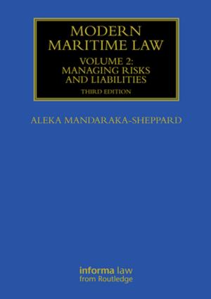 Cover of the book Modern Maritime Law (Volume 2) by Elizabeth Kaufer Busch, William E. Thro