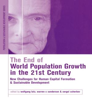 Cover of the book The End of World Population Growth in the 21st Century by Elizabeth Long