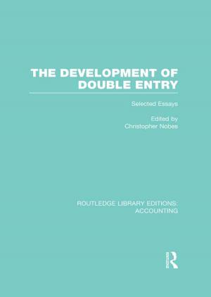 Cover of the book The Development of Double Entry (RLE Accounting) by 