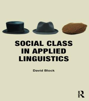 Cover of Social Class in Applied Linguistics