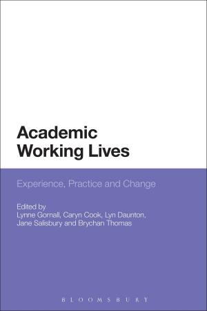 Cover of the book Academic Working Lives by Tom Wright
