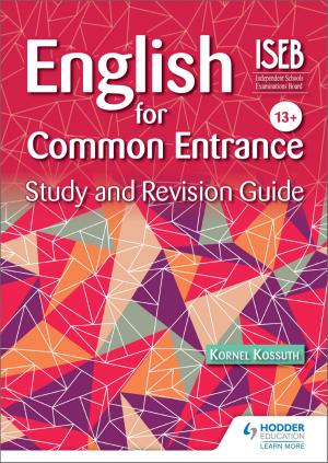 Book cover of English for Common Entrance Study and Revision Guide